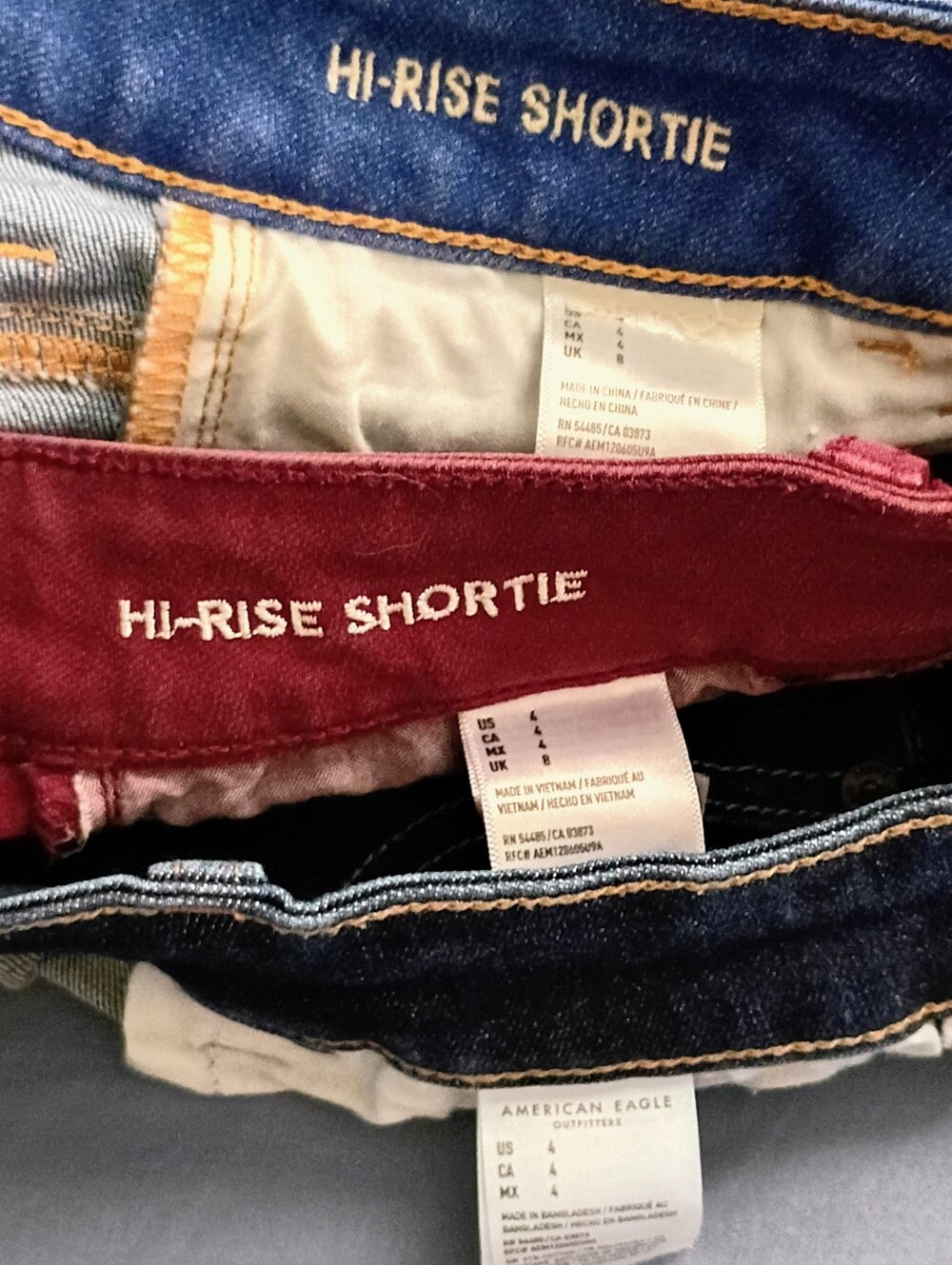 3 American Eagle Jeans Size 4 - Picture 5 of 8